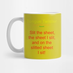 Tongue twister # 1 Mug